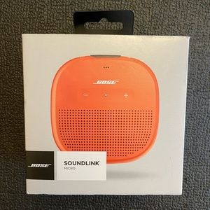 Bose Soundlink Micro - Portable Bluetooth Speaker NEW IN BOX Orange